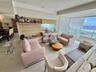 Alugo apartamento mobiliado com 4 quartos (2 suítes) - 220m² vista mar no Litorânea Beach