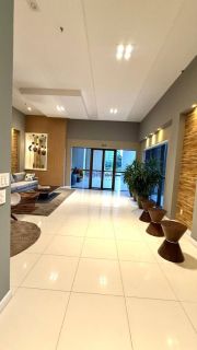Apartamento de 217m² MOBILIADO com 3 suítes com closet no Litorânea Beach - Vista mar