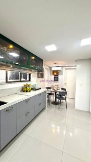 Apartamento de 217m² MOBILIADO com 3 suítes com closet no Litorânea Beach - Vista mar
