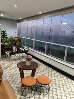 Apartamento de 217m² MOBILIADO com 3 suítes com closet no Litorânea Beach - Vista mar
