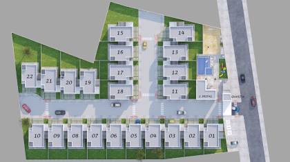 Prime Cohama - Casas DUPLEX com 4 suítes, espaço gourmet e piscina