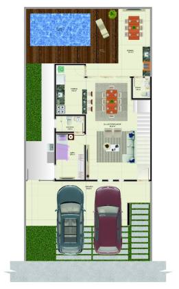 Prime Cohama - Casas DUPLEX com 4 suítes, espaço gourmet e piscina
