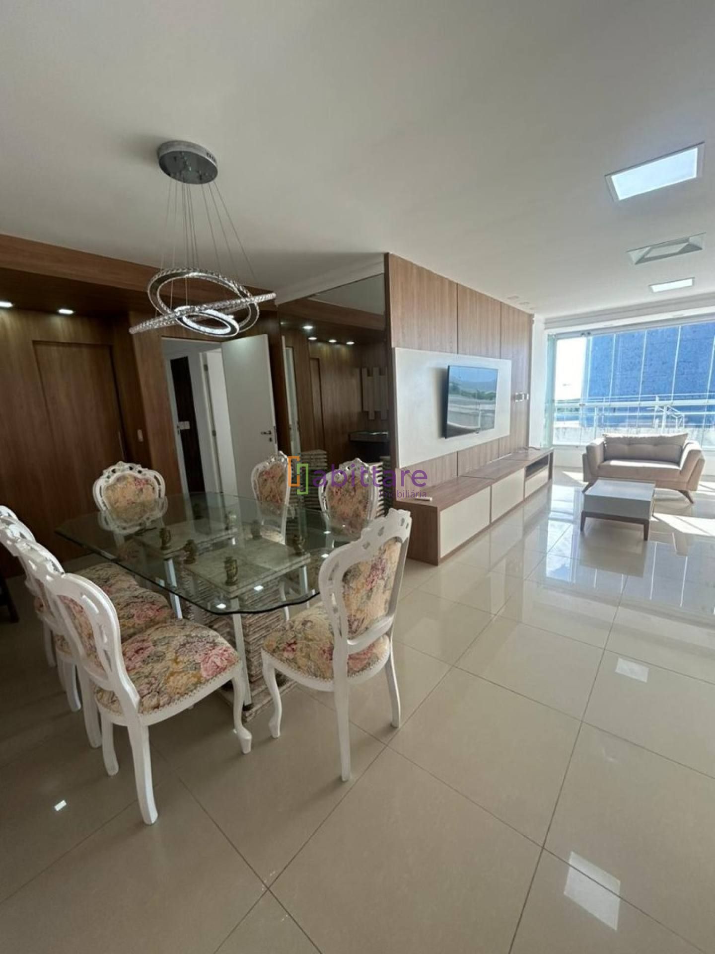 Aluguel de apartamento MOBILIADO no Solar da Península de 136,66m² com 3 suítes (1 master) - Ponta D'areia