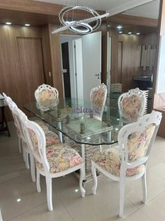 Aluguel de apartamento MOBILIADO no Solar da Península de 136,66m² com 3 suítes (1 master) - Ponta D'areia