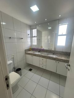 Aluguel de apartamento MOBILIADO no Solar da Península de 136,66m² com 3 suítes (1 master) - Ponta D'areia