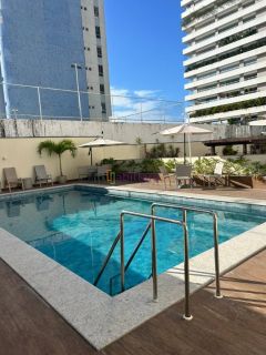 Aluguel de apartamento MOBILIADO no Solar da Península de 136,66m² com 3 suítes (1 master) - Ponta D'areia