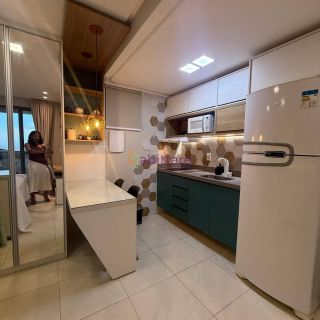 Alugo apartamento mobiliado tipo studio no Studio Designe - Vista mar