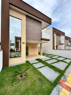 Casa com terreno de 206m² no Condomínio Arco do Triunfo de 4 quartos (1 suíte master com closet)