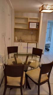 Flat tipo B mobiliado de 48m² com 1 suíte no Gran Solare em Barreirinhas