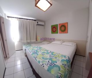 Flat tipo B mobiliado de 48m² com 1 suíte no Gran Solare em Barreirinhas