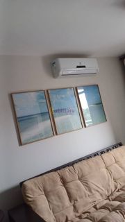 Flat tipo B mobiliado de 48m² com 1 suíte no Gran Solare em Barreirinhas
