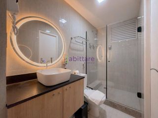 Flat tipo C mobiliado de 35m² com 1 suíte no Gran Solare em Barreirinhas