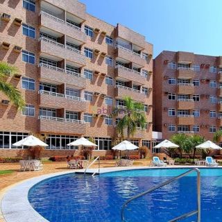 Flat tipo C mobiliado de 35m² com 1 suíte no Gran Solare em Barreirinhas