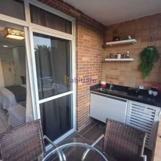 Flat tipo C mobiliado de 35m² com 1 suíte no Gran Solare em Barreirinhas
