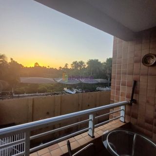 Flat tipo C mobiliado de 35m² com 1 suíte no Gran Solare em Barreirinhas