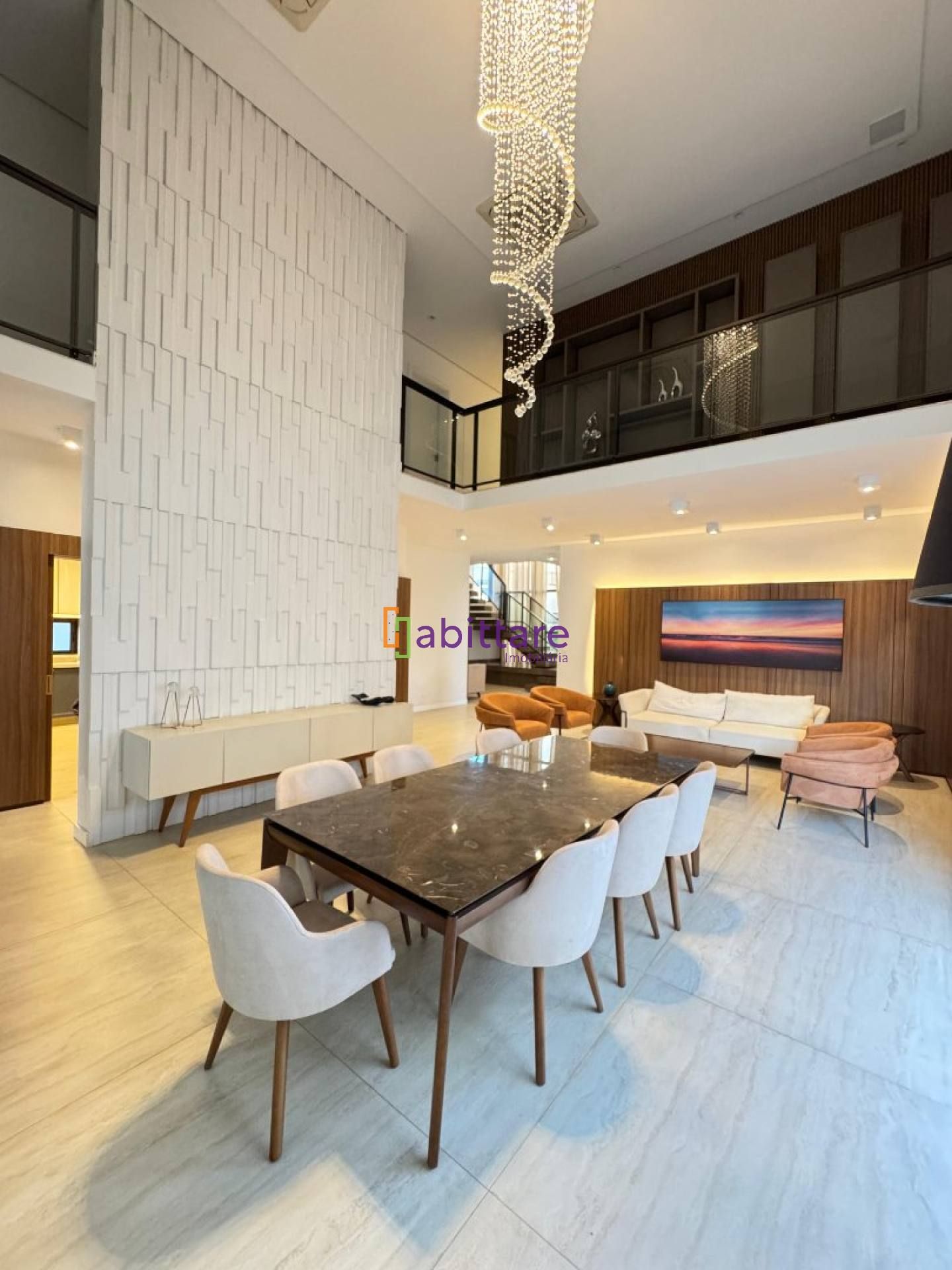 Casa duplex de 340m² com 5 suítes + espaço gourmet com piscina no Alphaville Araçagy