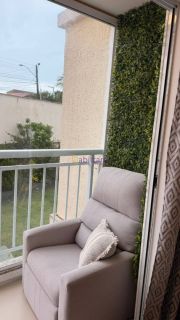 Apartamento MOBILIADO no Fit Vivare 2 de 57m², 2 quartos (1 suíte) com fino porcelanato