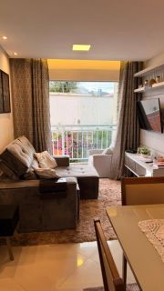 Apartamento MOBILIADO no Fit Vivare 2 de 57m², 2 quartos (1 suíte) com fino porcelanato