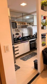 Apartamento MOBILIADO no Fit Vivare 2 de 57m², 2 quartos (1 suíte) com fino porcelanato