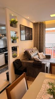 Apartamento MOBILIADO no Fit Vivare 2 de 57m², 2 quartos (1 suíte) com fino porcelanato