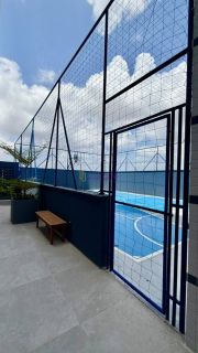 Alugo apartamento no condominio Évora - 2 suítes - Ponta D´areia Vista mar
