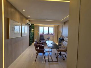 Sala Comercial Mobiliada no Edifício Metropolitan