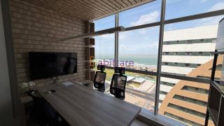 Alugo sala comercial mobiliada no Edificio Lagoa Corporate - Ponta D´Areia