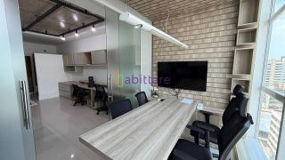 Alugo sala comercial mobiliada no Edificio Lagoa Corporate - Ponta D´Areia