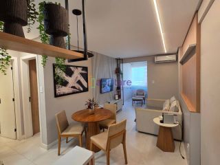 Flat Number One MOBILIADO de 50m² com 1 quarto na Ponta D'areia