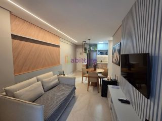 Flat Number One MOBILIADO de 50m² com 1 quarto na Ponta D'areia