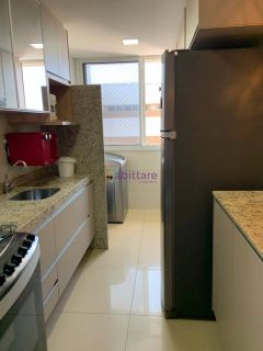 Locação - Turim no Calhau, apartamento de 77m² MOBILIADO com 2 suítes