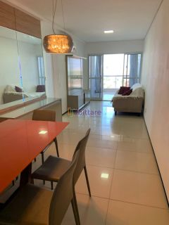 Locação - Turim no Calhau, apartamento de 77m² MOBILIADO com 2 suítes