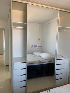 Locação - Turim no Calhau, apartamento de 77m² MOBILIADO com 2 suítes