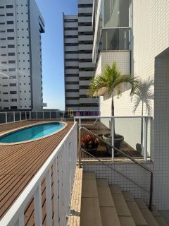 Condomínio Turim - Apartamento de 76m² com 2 suítes no Calhau