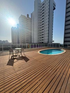 Condomínio Turim - Apartamento de 76m² com 2 suítes no Calhau