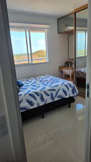 Edifício Arpoador - Alugo apartamento mobiliado de 01 quarto no Calhau - Vista Mar