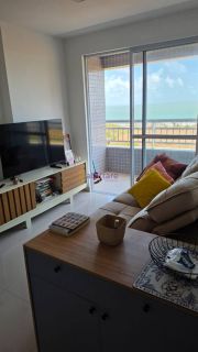 Edifício Arpoador - Alugo apartamento mobiliado de 01 quarto no Calhau - Vista Mar