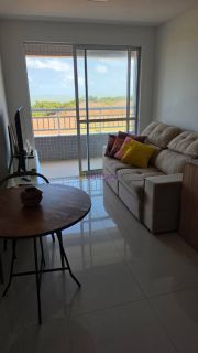 Edifício Arpoador - Alugo apartamento mobiliado de 01 quarto no Calhau - Vista Mar