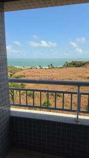Edifício Arpoador - Alugo apartamento mobiliado de 01 quarto no Calhau - Vista Mar
