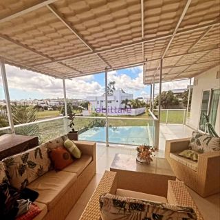 Alugo Casa duplex mobiliada de 351m² com 4 suítes no Alphaville Araçagy