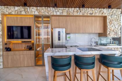 Alugo Casa duplex mobiliada de 404m² com 4 suítes no Alphaville Araçagy