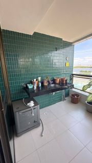 Apartamento de 84m² com 02 quartos (1 suíte) no Lake Side - Ponta D'areia