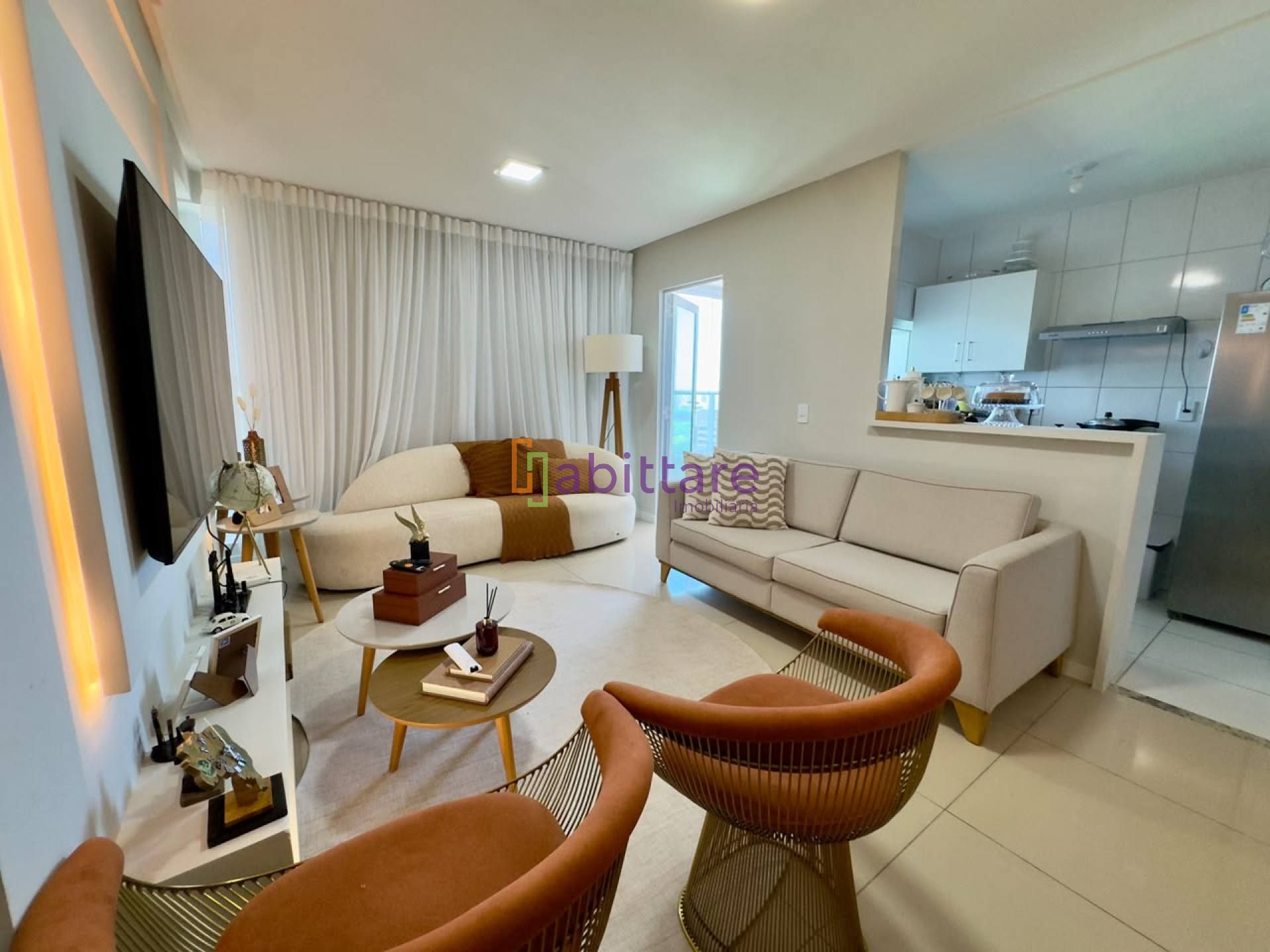 Apartamento de 82m² no Vivendas Ponta do Farol - Vista Lagoa - com 03 quartos (01 suíte)