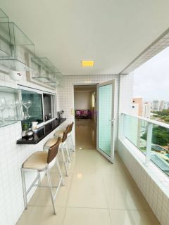Apartamento de 81m² com 02 quartos (1 suíte) no Vivendas Ponta do Farol.