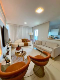 Apartamento de 82m² no Vivendas Ponta do Farol - Vista Lagoa - com 03 quartos (01 suíte)