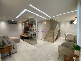 Casa de condomínio no Quintas do Calhau com 170m², 3 quartos (1 suíte) e espaço gourmet com piscina
