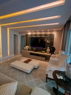 Apartamento de 187m² com 3 suítes no Condomínio Farol da Ilha - Ponta D'areia