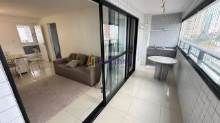Apartamento MOBILIADO de 95m² com 3 quartos (1 suíte) na Ponta D'areia