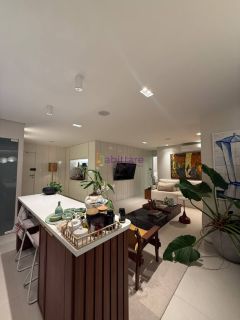 Apartamento mobiliado de 105m² com 2 suítes no Edifício Solarium - Ponta D'areia