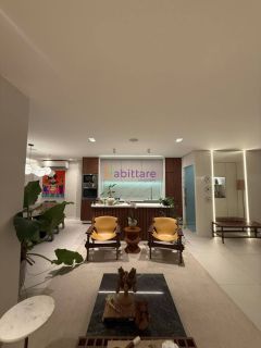 Apartamento mobiliado de 105m² com 2 suítes no Edifício Solarium - Ponta D'areia